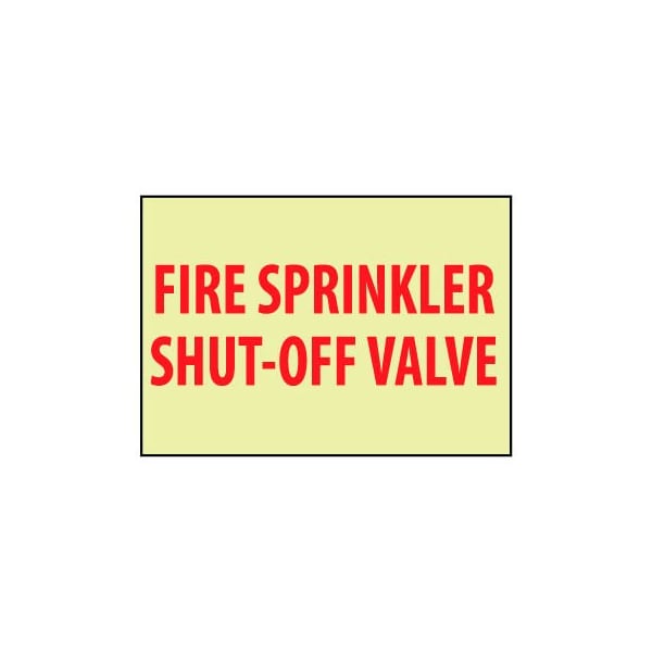 Glow Sign Vinyl - Shut-Off Valve